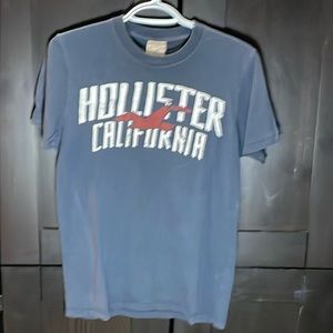 Hollister Men’s California  Blue T Shirt Size Small